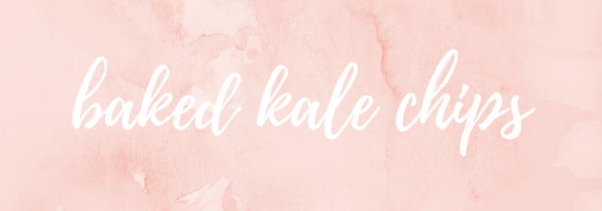 baked kale chips